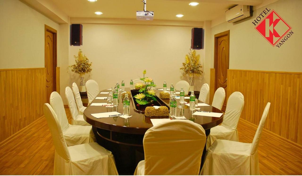 Hotel K Yangon Exterior foto
